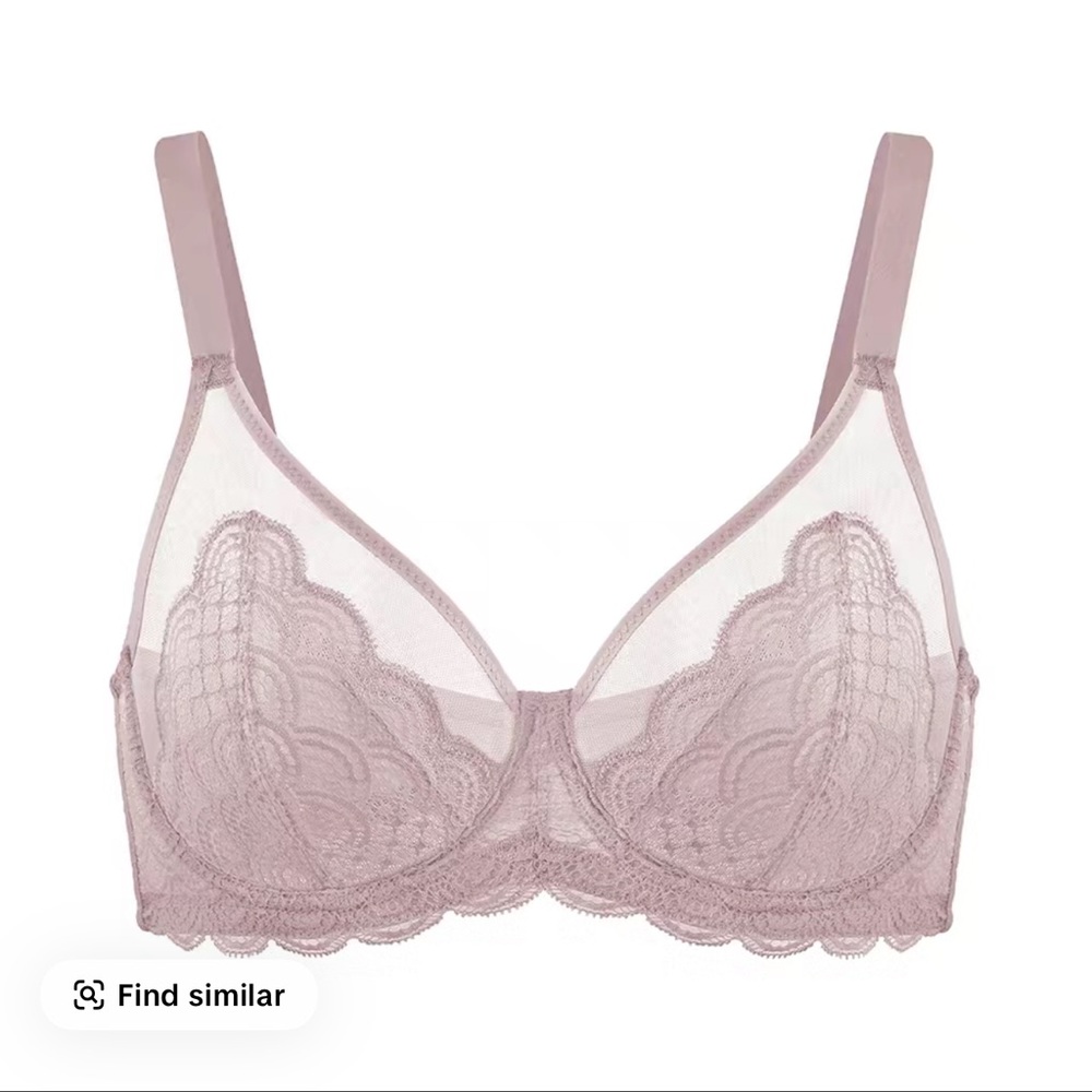 HSIA bra. HSIA Mermaid scale bra. Size 40D bra. Plus size lingerie.
